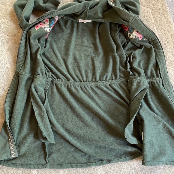 Solitaire Embroidered Hoodie Jacket - Picture 7 of 14
